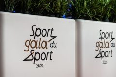 A logo pictured at the 'Sportgala' award show, to announce the sport women and men of the year 2025, Sunday 14 December 2025 in Schelle. BELGA PHOTO EMILE WINDAL