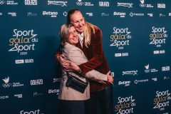 Belgium's Ann Wauters pictured at the 'Sportgala' award show, to announce the sport women and men of the year 2025, Sunday 14 December 2025 in Schelle. BELGA PHOTO EMILE WINDAL